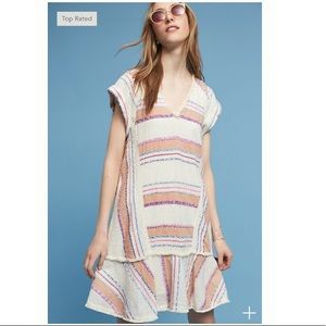 Anthropologie Holding Horses Elira Striped Dress
